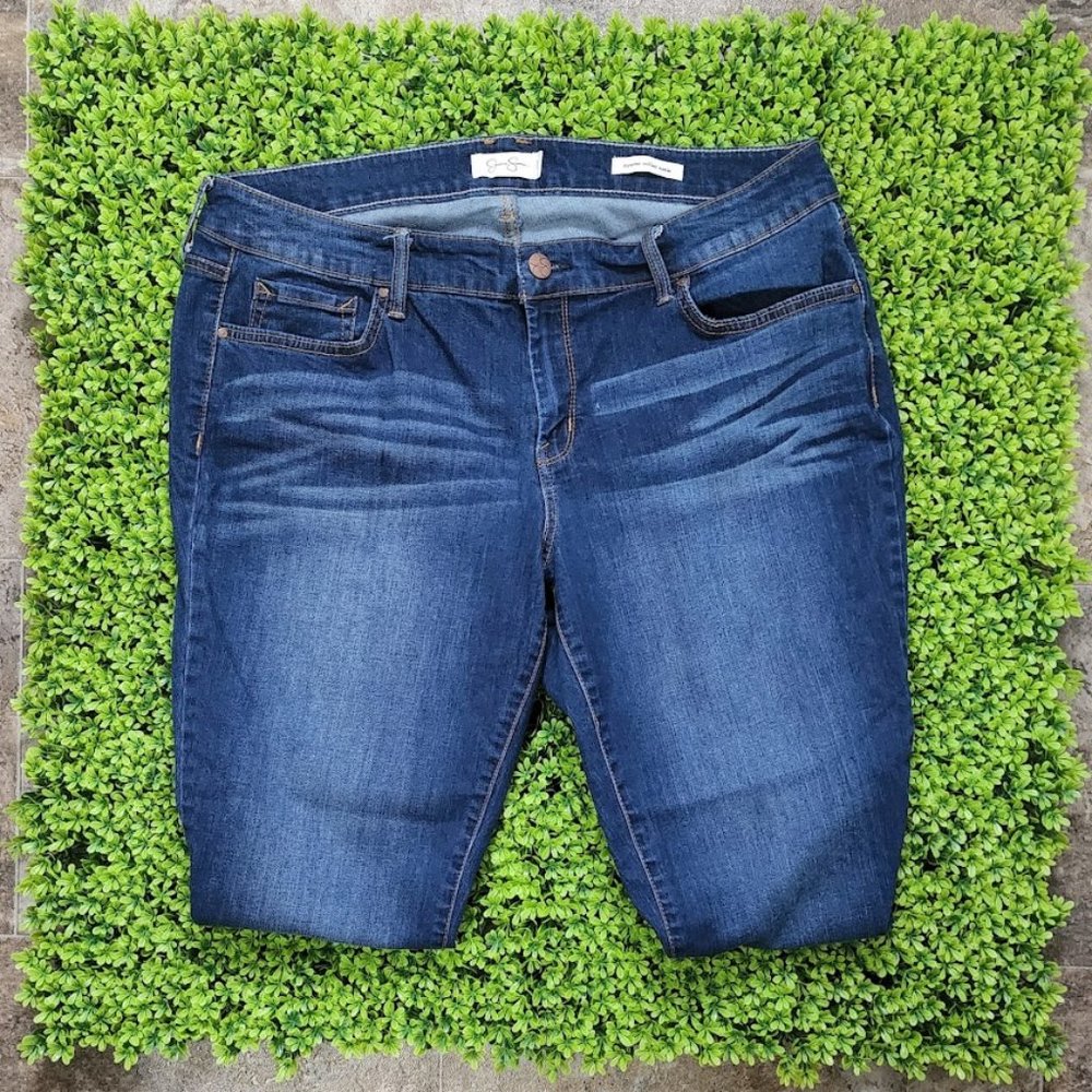 Jessica Simpson Dark Wash Stretch Jegging Size 18